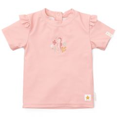 Zwemshirt korte mouwen met franjes - maat 62-68