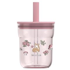 Kinderglas 250 ml met rietje
