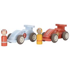 Pullback houten racewagens FSC