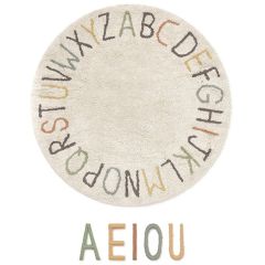 ABC wasbaar speeltapijt Color and Letters 120 cm