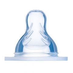 Set van 2 speentjes silicone - Debiet 4 druppelvrij
