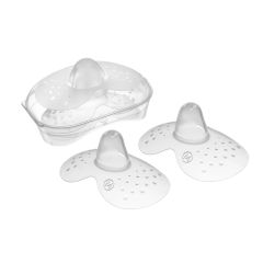 Set van 2 tepelhoedjes maat M