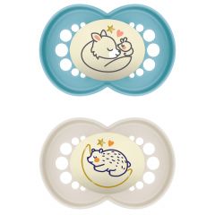 Fopspeen Original Night 6-16m (x2)