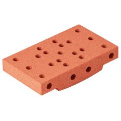 Blok gebogen basis