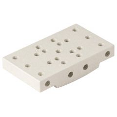 Blok gebogen basis