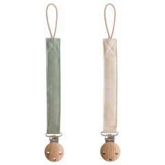 Fopspeenketting Linnen - 2 stuks