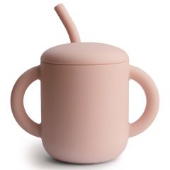 Drinkbeker met rietje