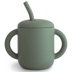 Drinkbeker met rietje