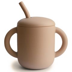 Drinkbeker met rietje