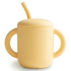Drinkbeker met rietje