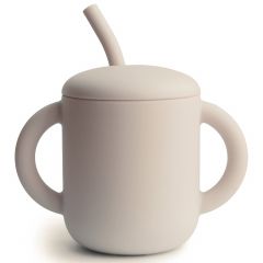 Drinkbeker met rietje