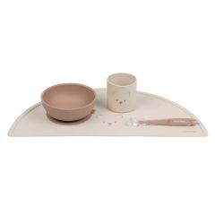 Eetset met placemat - 4-delig