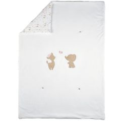 Groot deken in velours 100 x 135 cm - Fanfan