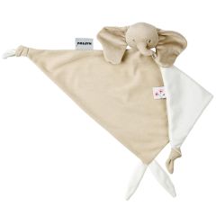 Maxi knuffeldoek olifantje ribfluweel - Fanfan
