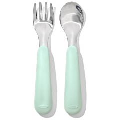 Vork en lepel in inox