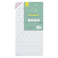 Bamboo Babymatras 60 x 120 cm - Opgerold