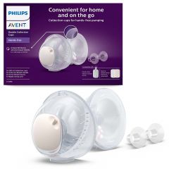 Dubbele opvangcups SCF439/01 - Handsfree kolven