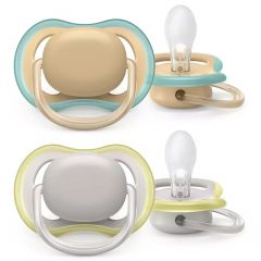 Ultra Air fopspenen - Neutral 0-6 m - 2 stuks