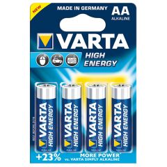 Varta 1.5V AA batterijen - 4 stuks