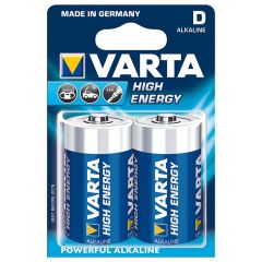 Varta 1.5V D batterijen - 2 stuks