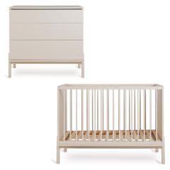 Ashi babykamer: bed 60 x 120 cm + commode