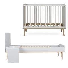 Flow babykamer: bed 60 x 120 cm + Junior kit