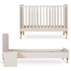 Loft babykamer: bed 60 x 120 cm + Junior kit