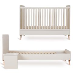 Loft babykamer: bed 70 x 140 cm + Junior kit