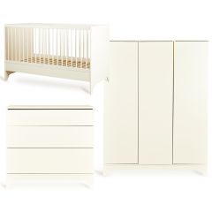 Tsugi babykamer: bed 70 x 140 cm + commode + kledingkast XL