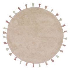Tapijt Sara Pink 130 x 130 cm