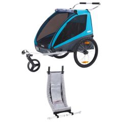 Pack Coaster 2 XT fietskar + Infant Sling zitje