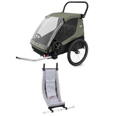 Pack Courier fietskar + Infant Sling zitje