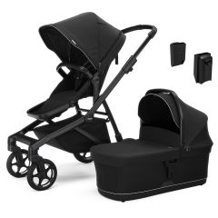 Sleek 2 kinderwagen + Thule Bassinet reiswieg