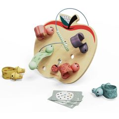 Montessori spel Appelwormen