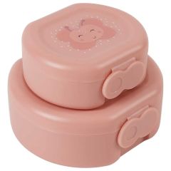 Snackbox met clip - 2 stuks
