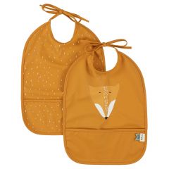 Waterdicht slabbetje 2-pack