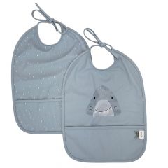 Waterdicht slabbetje 2-pack