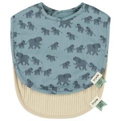 Set van 2 newborn slabbetjes
