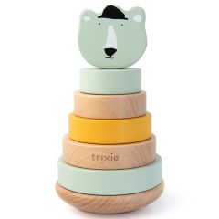 Houten stapeltoren