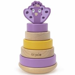 Houten stapeltoren