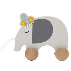 Houten trekdier Olifant