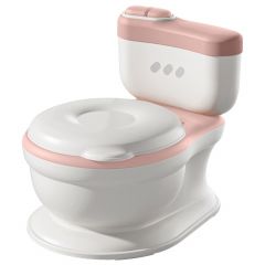 Babytoilet met geluidsspoeling