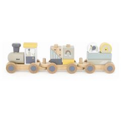 Houten circus speeltrein