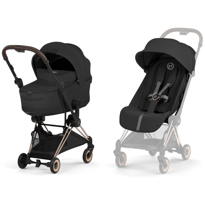 Duo Coya 2 + plooibare reiswieg