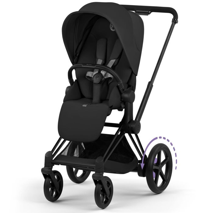 Duo e-Priam 3 + plooibare reiswieg