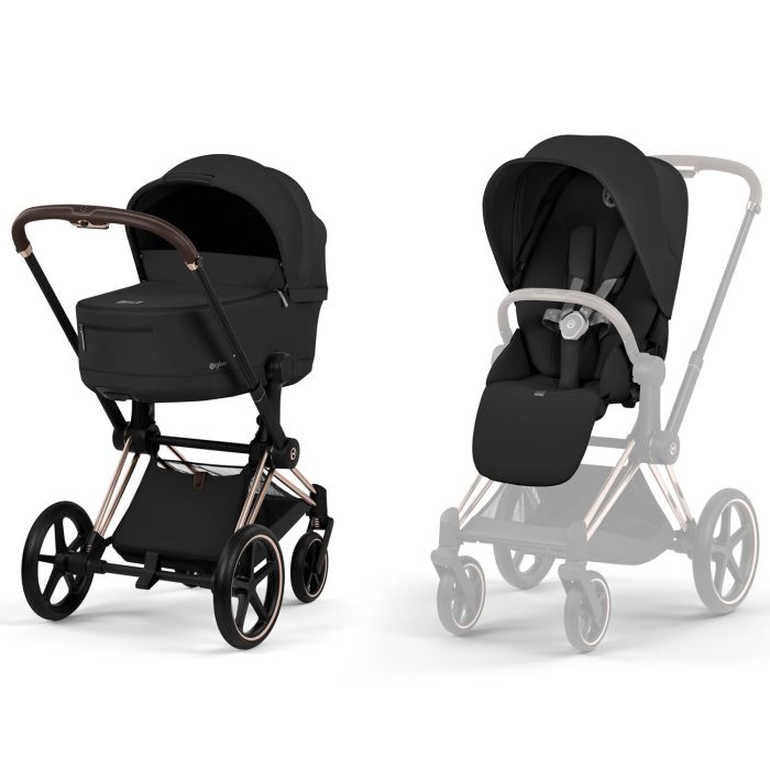 Duo Priam 5 + plooibare reiswieg