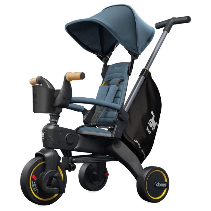 【美品】LIKI trike プレミアム S5特別仕様 ブラック Doona Liki Trike S5 Deluxe driewieler online kopen? | Babylux