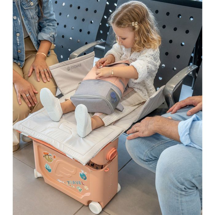 Bedbox 2.0 Jetkids ride-on koffer en bed