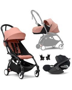 Yoyo³ 6+ buggy +  0+ Newborn color pack + Cloud T Plus i-Size