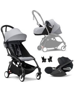 Yoyo³ 6+ buggy +  0+ Newborn color pack + Cloud T Plus i-Size